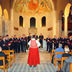 Il coro “Monteverdi” nella Basilica di Sant’Eufemia a Grado diretto da Tove Ramlo-Ystad (foto Covassi)