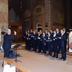 2015 - The Academic Choir of the Jagiellonian University Cracow during the performance in the Sanctuary of Our Lady of Grace in Pordenone , directed by Oleg Szincar .