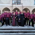 2019 - Il Monteverdi prima del concerto nel Santuario Beata Vergine delle Grazie di Udine.
