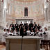 2022 - The "Obilić" University Academic Choir of Belgrade, conducted by Maestro Ana Ćosović, during the performance in the Basilica of Aquileia.